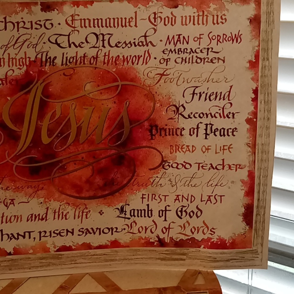 Jesus Many Names Poster - Picture 6 of 7